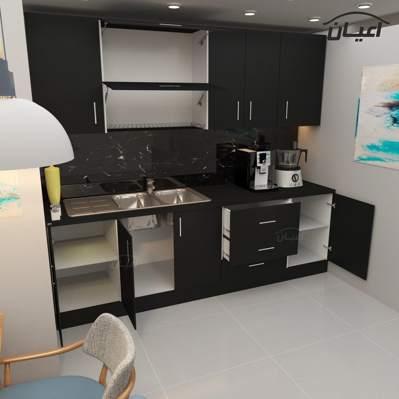 کابینت آشپزخانه کوچیل مدل KL CM12 مجموعه 8 عددی