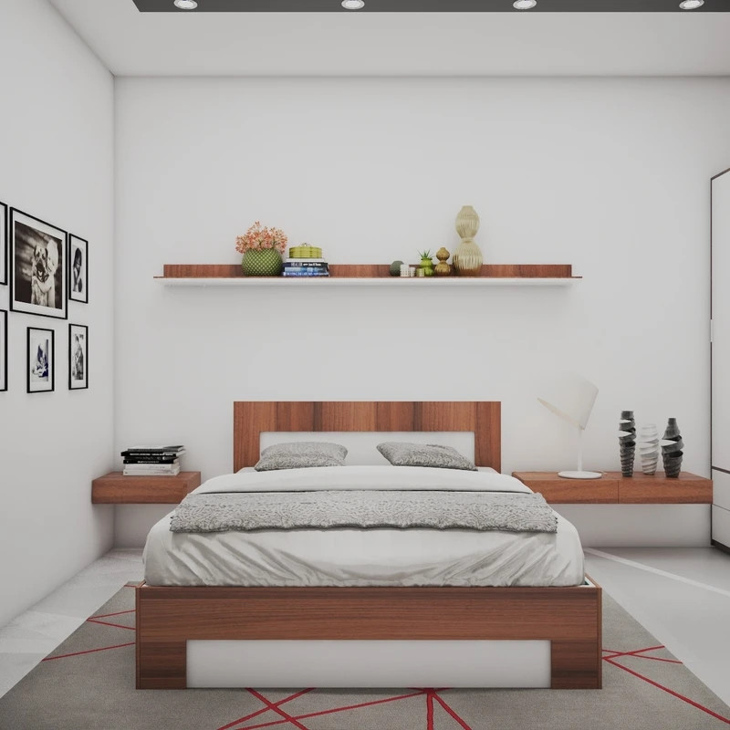 تخت خواب دو نفره کوچیل مدل KL303 سایز 160x200 سانتی متر