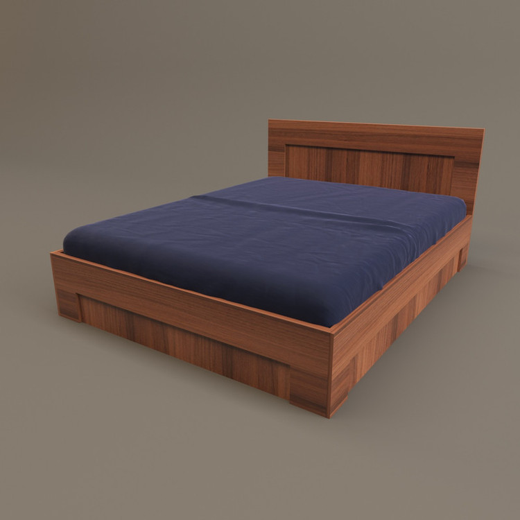 تخت خواب دو نفره کوچیل مدل KL303 سایز 160x200 سانتی متر