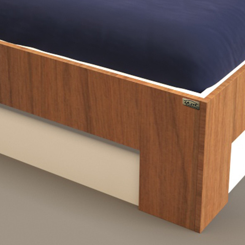 تخت خواب دو نفره کوچیل مدل KL303 سایز 160x200 سانتی متر