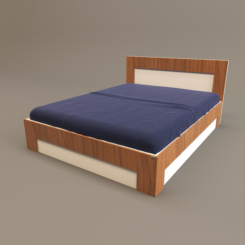 تخت خواب دو نفره کوچیل مدل KL303 سایز 160x200 سانتی متر