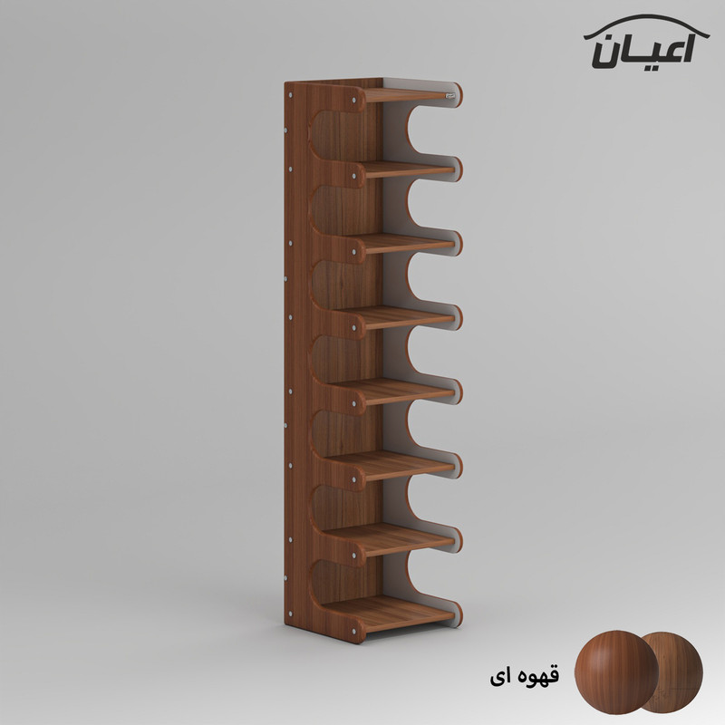 جاکفشی هشت طبقه کوچیل مدل KL898