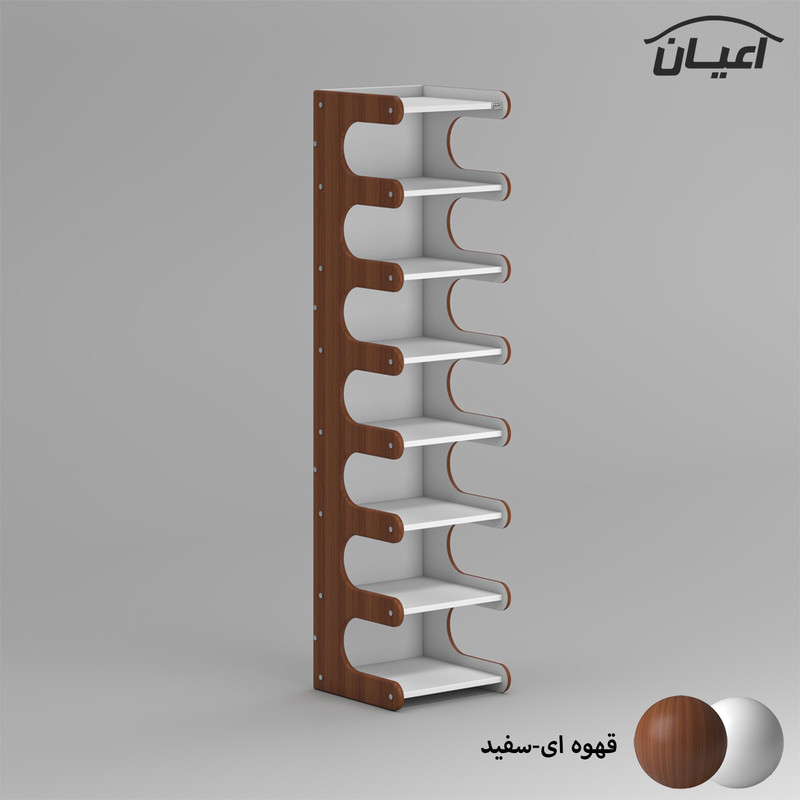 جاکفشی هشت طبقه کوچیل مدل KL898