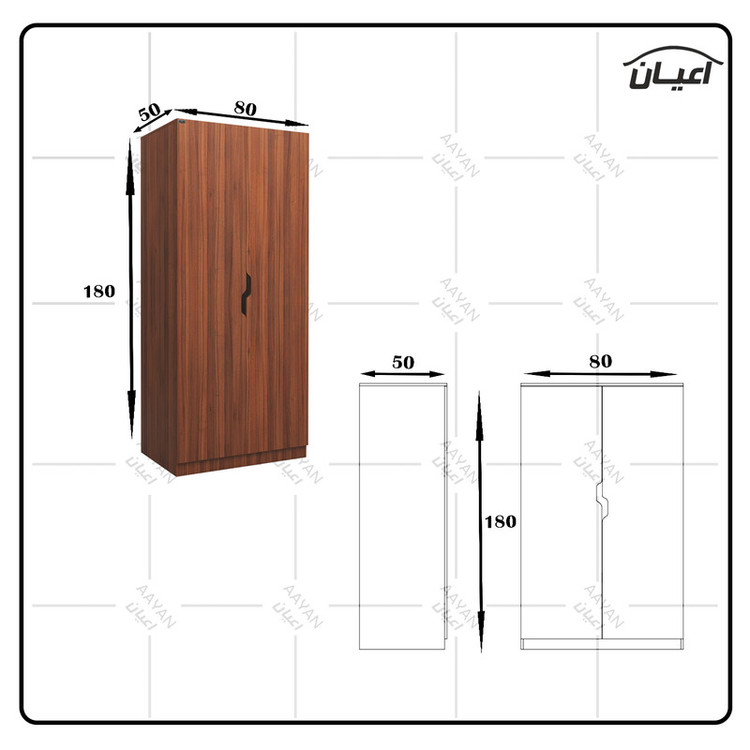 کمد لباس کوچیل مدل KL512
