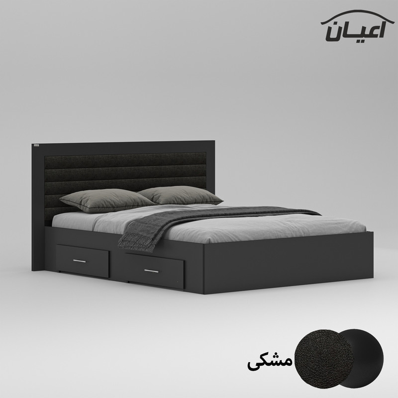تخت خواب دونفره کوچیل مدل KL830 سایز 160x200 سانتی متر