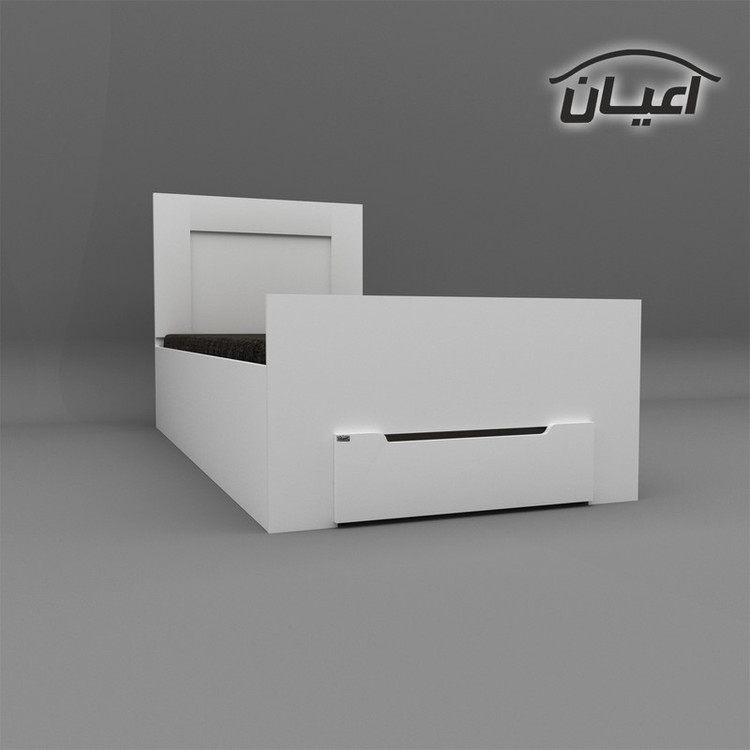 تخت خواب یک نفره کوچیل مدل KL468 سایز 90x200 سانتی متر