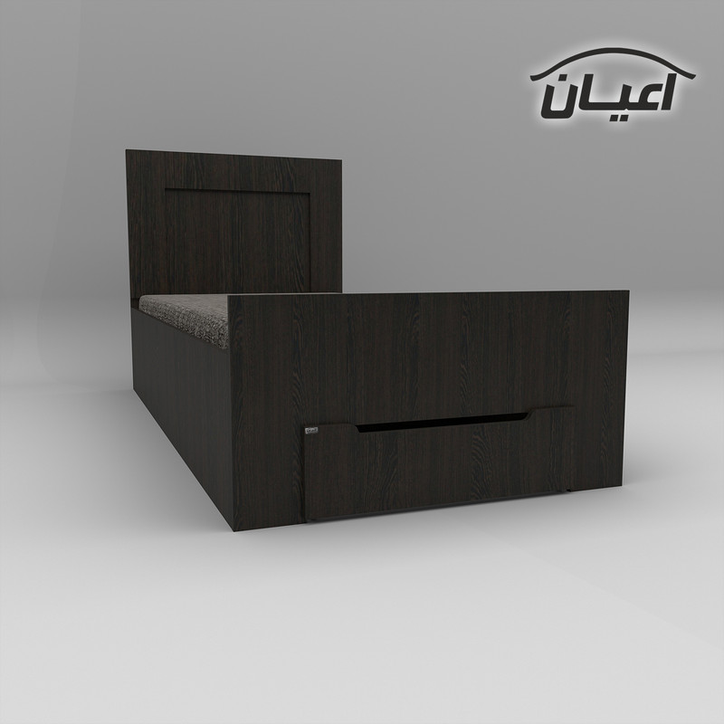 تخت خواب یک نفره کوچیل مدل KL468 سایز 90x200 سانتی متر