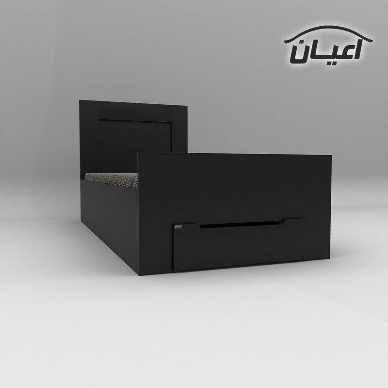 تخت خواب یک نفره کوچیل مدل KL468 سایز 90x200 سانتی متر
