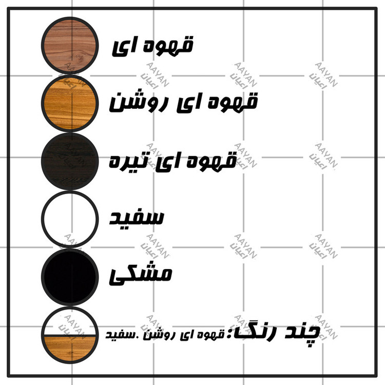 تخت خواب دونفره کوچیل مدل KL300 سایز 160x200 سانتی متر