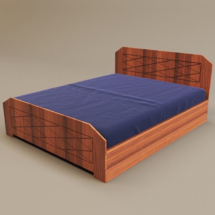 تخت خواب دونفره کوچیل مدل KL300 سایز 160x200 سانتی متر
