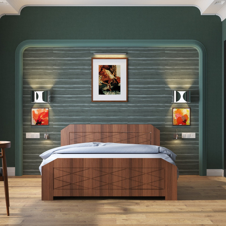 تخت خواب دونفره کوچیل مدل KL300 سایز 160x200 سانتی متر