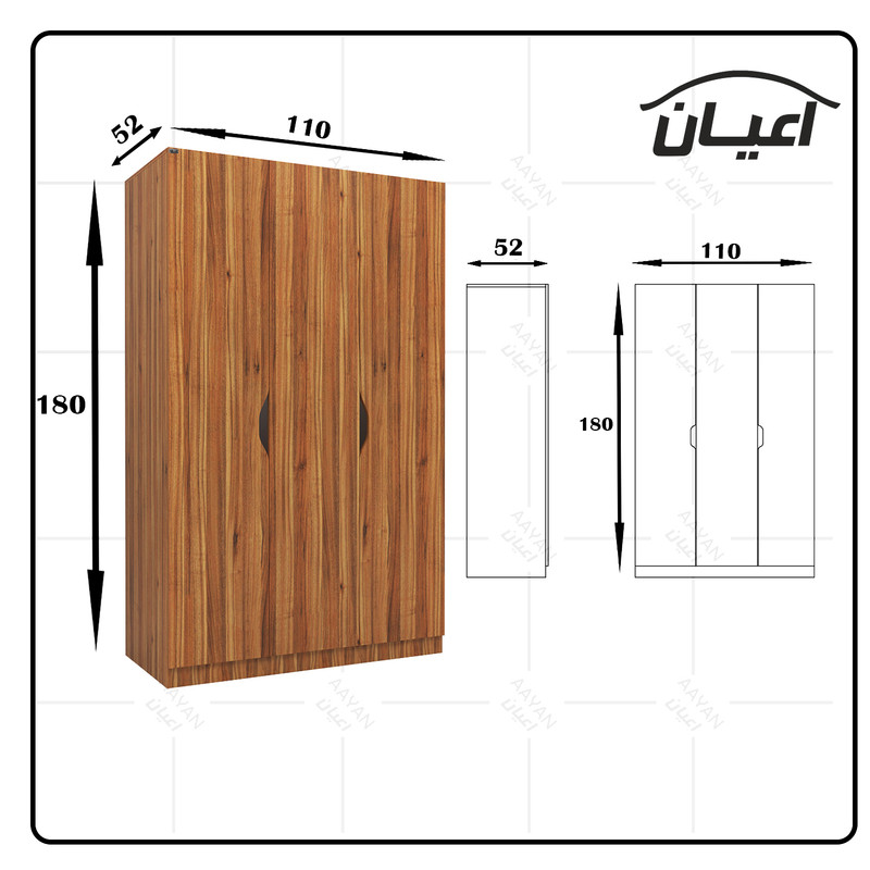 کمد لباس کوچیل مدل KL513
