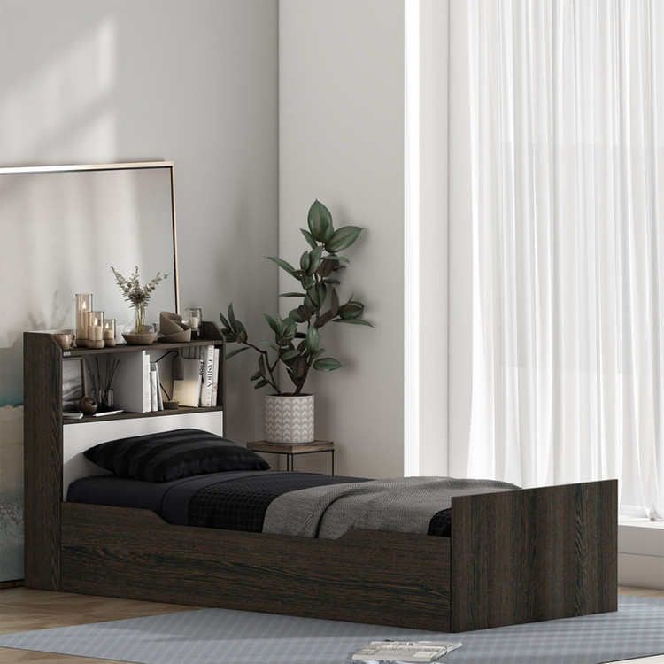تختخواب ملامینه یک نفره کوچیل مدل KL986 سایز 90 * 200 سانتیمتر