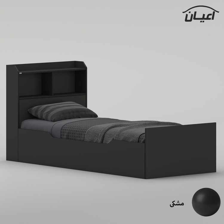 تختخواب ملامینه یک نفره کوچیل مدل KL986 سایز 90 * 200 سانتیمتر
