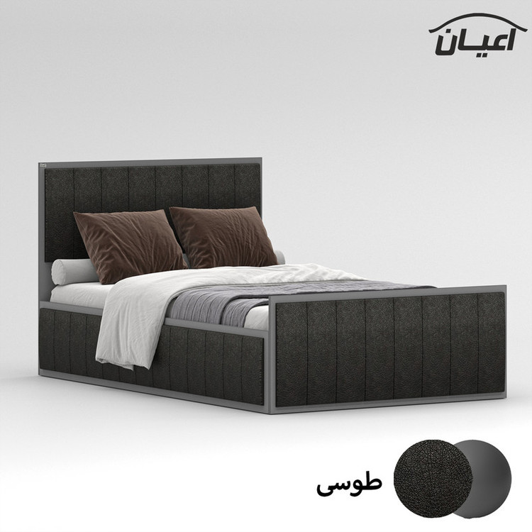تخت خواب یک نفره کوچیل مدل KL851 سایز 120x200 سانتی متر