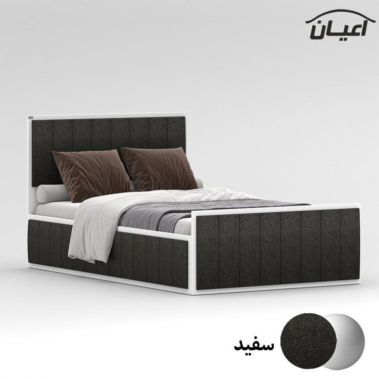تخت خواب یک نفره کوچیل مدل KL851 سایز 120x200 سانتی متر