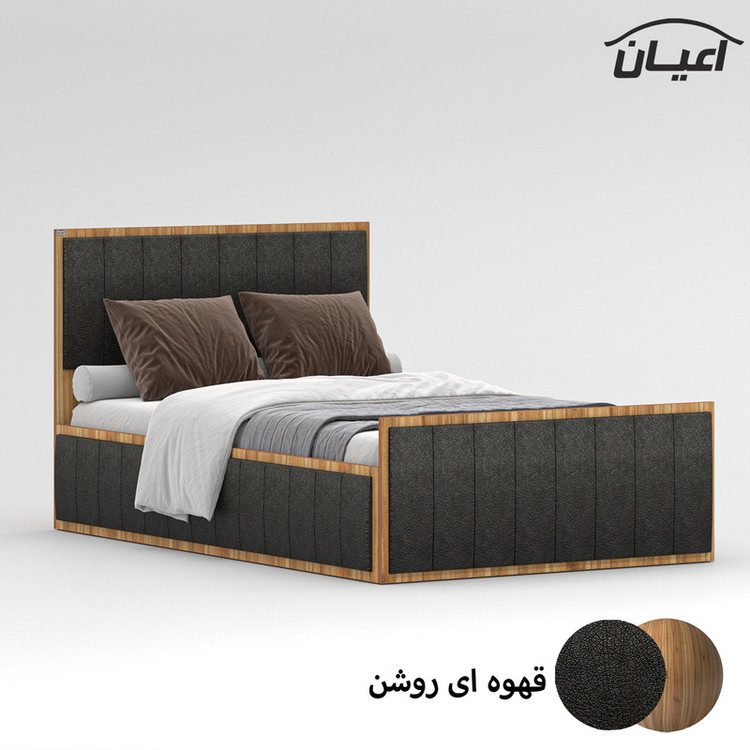 تخت خواب یک نفره کوچیل مدل KL851 سایز 120x200 سانتی متر
