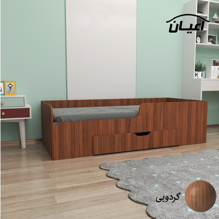 تخت خواب کوچیل مدل KL610 سایز 80x180 سانتی متر