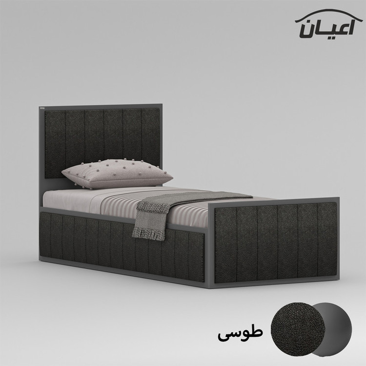 تخت خواب یک نفره کوچیل مدل KL852 سایز 90x200 سانتی متر
