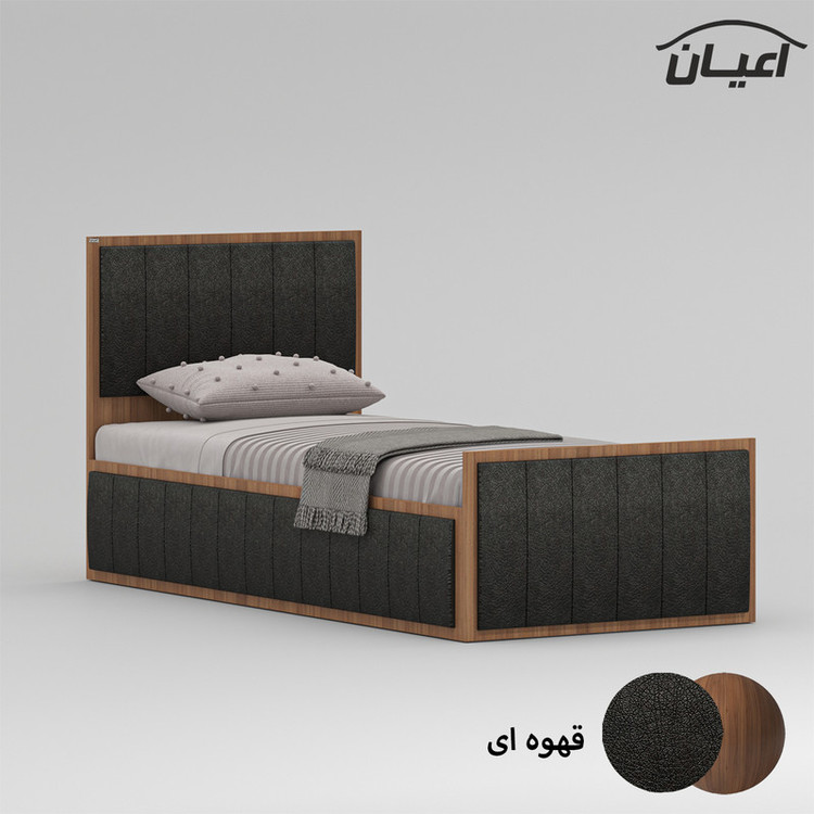 تخت خواب یک نفره کوچیل مدل KL852 سایز 90x200 سانتی متر
