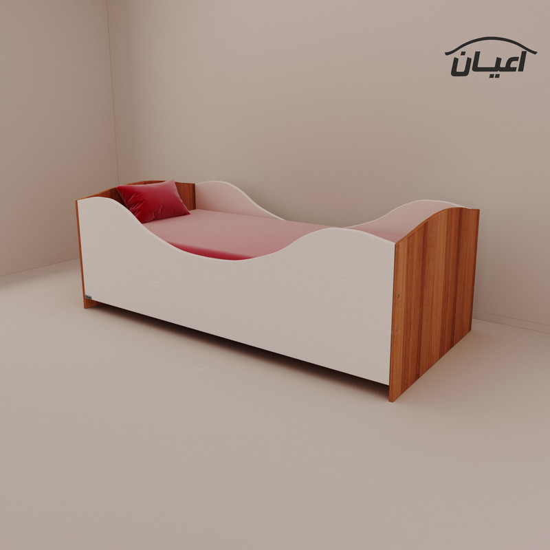 تخت خواب یکنفره کوچیل مدل KL656 سایز 90x200 سانتی متر