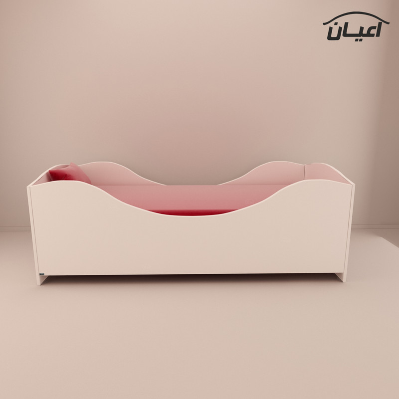 تخت خواب یکنفره کوچیل مدل KL656 سایز 90x200 سانتی متر
