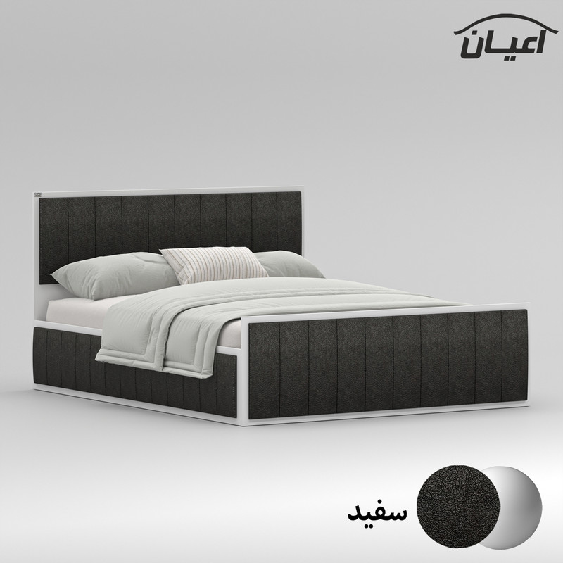 تخت خواب دونفره کوچیل مدل KL850 سایز 160x200 سانتی متر