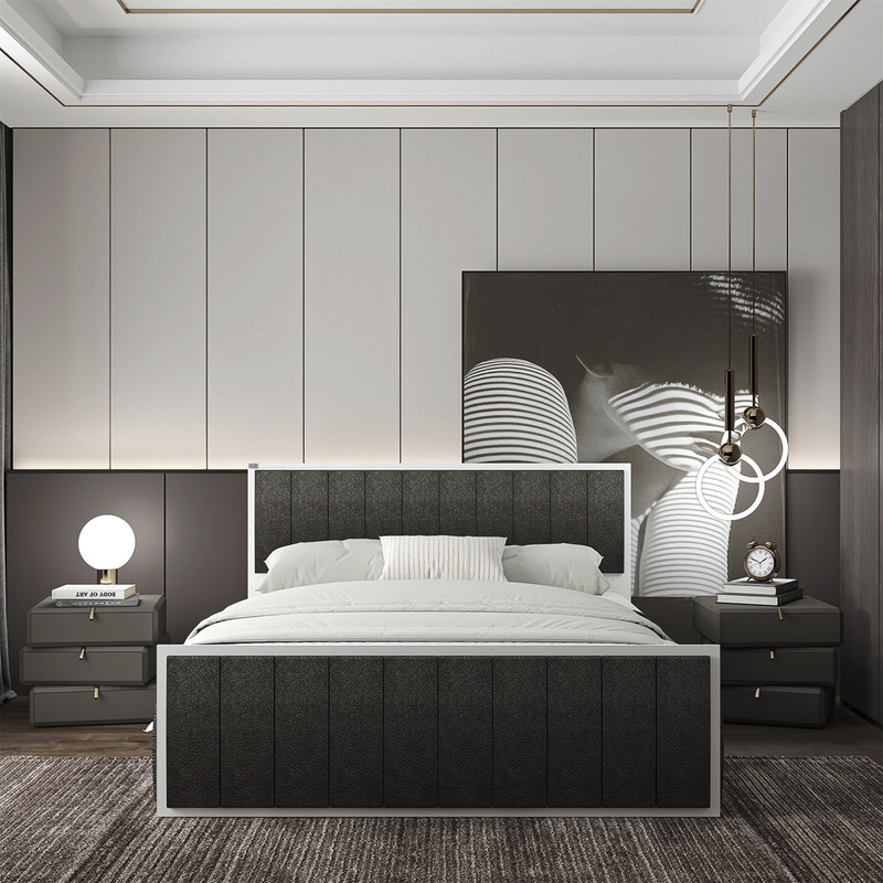 تخت خواب دونفره کوچیل مدل KL850 سایز 160x200 سانتی متر