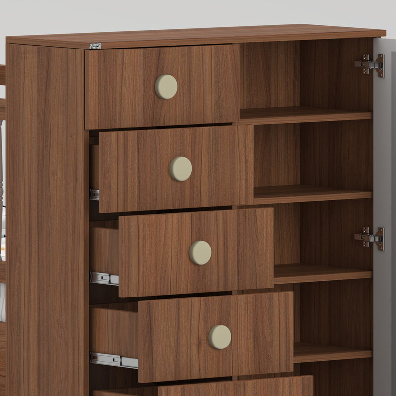 تختخواب کودک کوچیل مدل KL1022 سایز 130 × 70