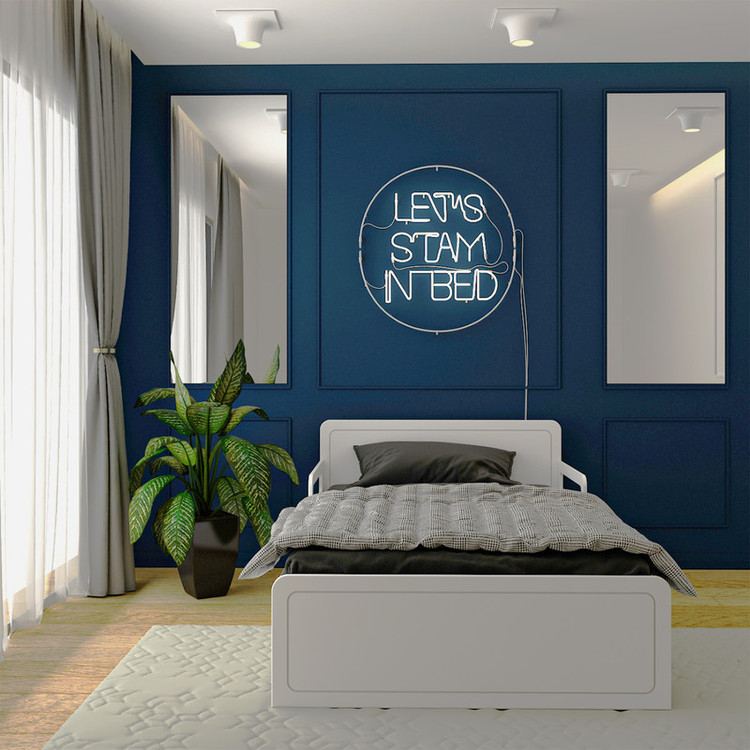 تخت خواب یک نفره کوچیل مدل KL772 سایز 120x200 سانتی متر