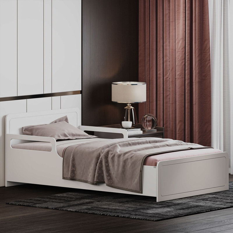 تخت خواب یک نفره کوچیل مدل KL772 سایز 120x200 سانتی متر