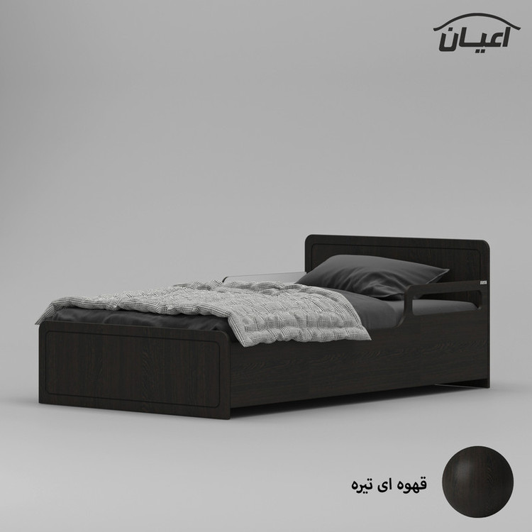 تخت خواب یک نفره کوچیل مدل KL772 سایز 120x200 سانتی متر