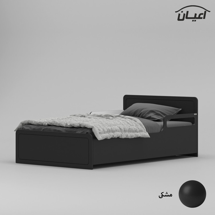 تخت خواب یک نفره کوچیل مدل KL772 سایز 120x200 سانتی متر