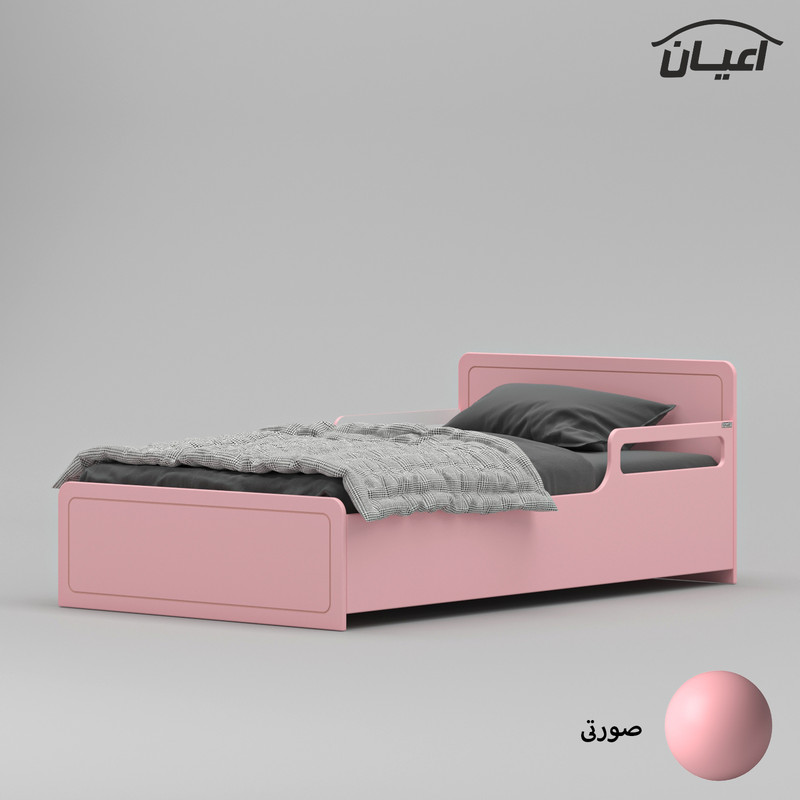 تخت خواب یک نفره کوچیل مدل KL772 سایز 120x200 سانتی متر