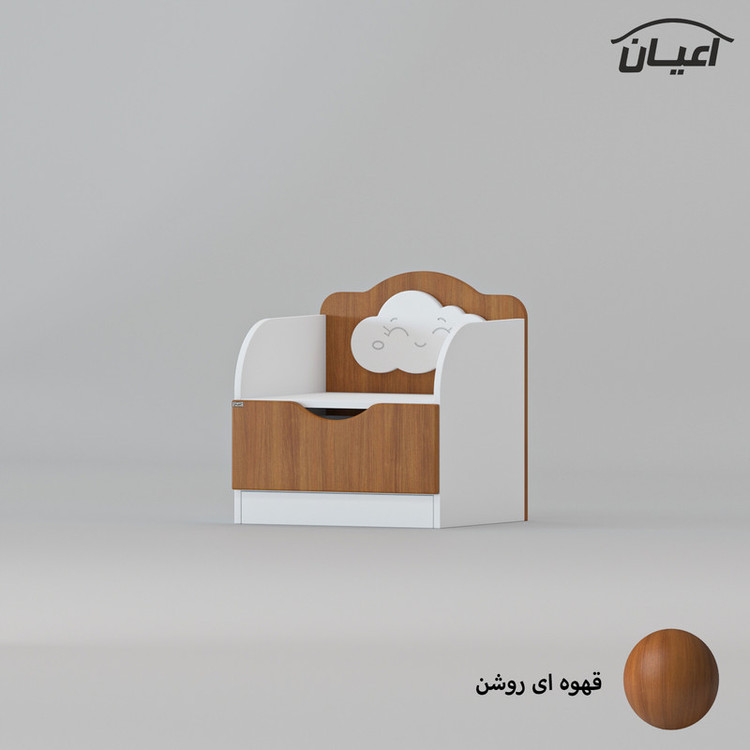 میز پاتختی کودک و نوجوان کوچیل مدل KL761