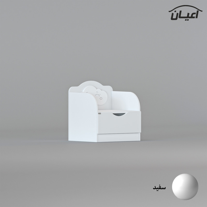 میز پاتختی کودک و نوجوان کوچیل مدل KL761