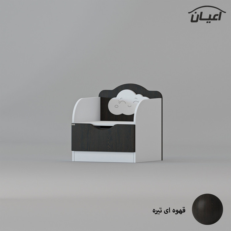 میز پاتختی کودک و نوجوان کوچیل مدل KL761