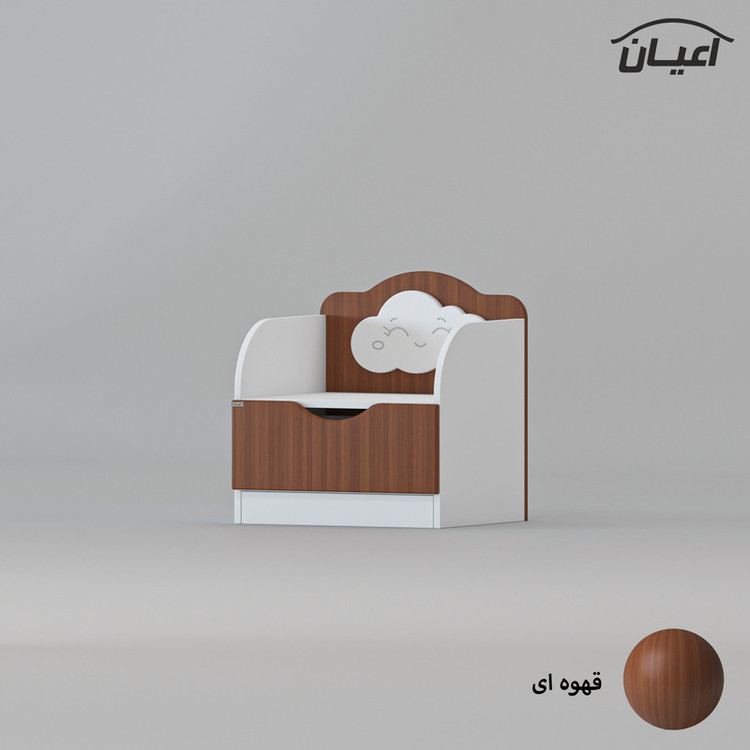 میز پاتختی کودک و نوجوان کوچیل مدل KL761