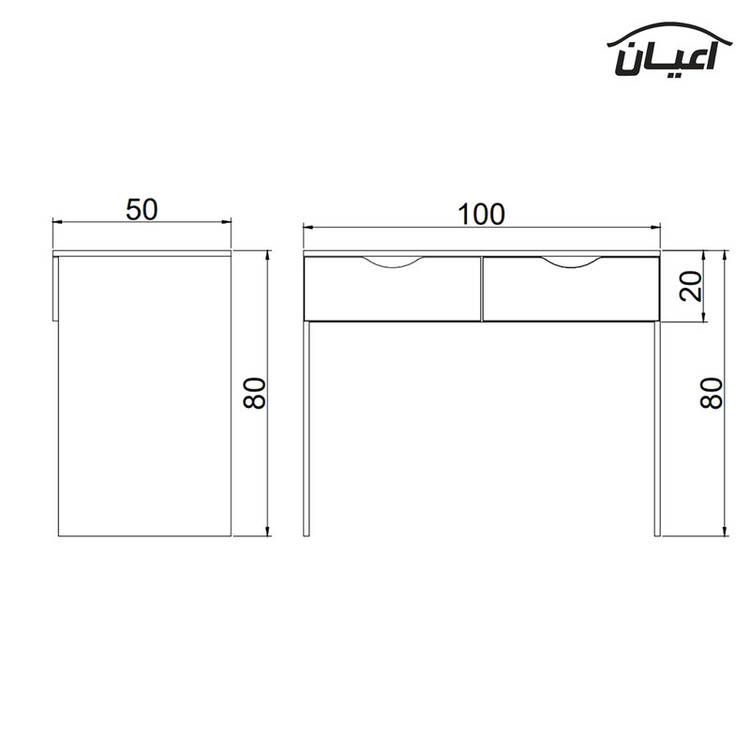 میز تحریر کوچیل مدل KL387