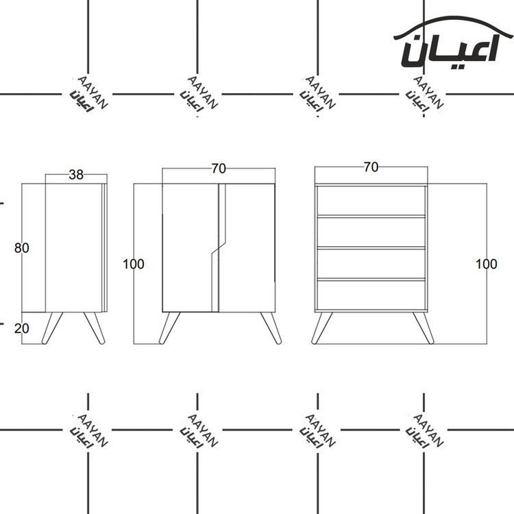 جاکفشی کوچیل مدل KL427