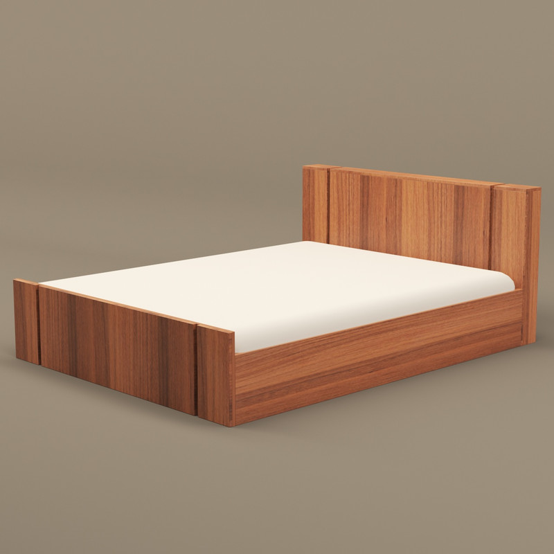 تخت خواب دو نفره کوچیل مدل KL319 سایز 160x200 سانتی متر