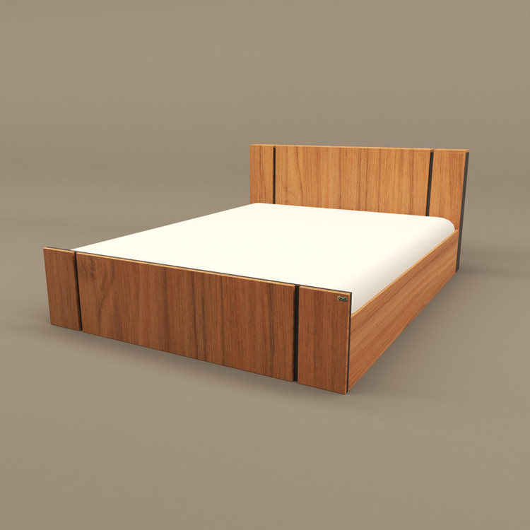 تخت خواب دو نفره کوچیل مدل KL319 سایز 160x200 سانتی متر