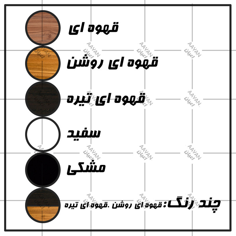 تخت خواب دو نفره کوچیل مدل KL319 سایز 160x200 سانتی متر