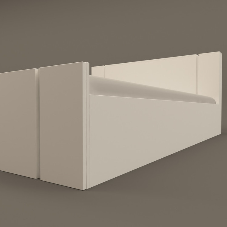 تخت خواب دو نفره کوچیل مدل KL319 سایز 160x200 سانتی متر