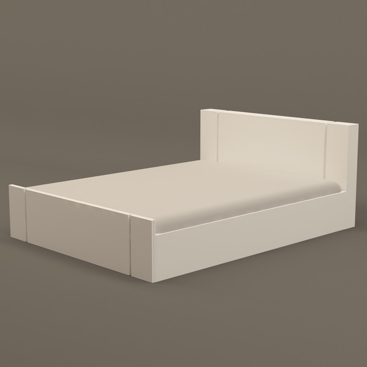 تخت خواب دو نفره کوچیل مدل KL319 سایز 160x200 سانتی متر