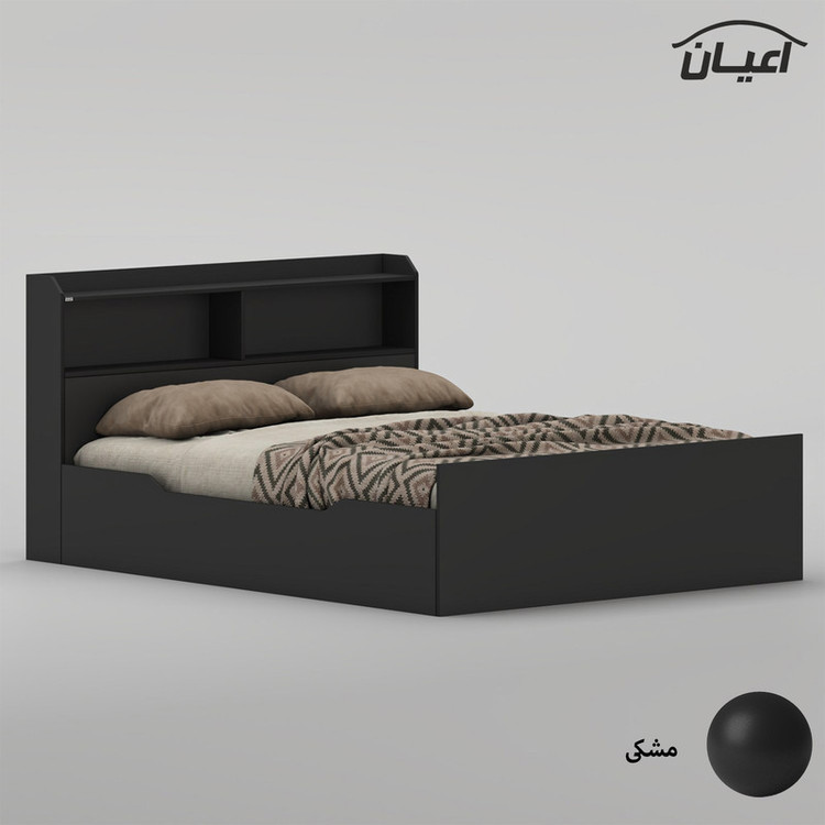 تختخواب ملامینه دو نفره کوچیل مدل KL988 سایز 160 * 200 سانتیمتر