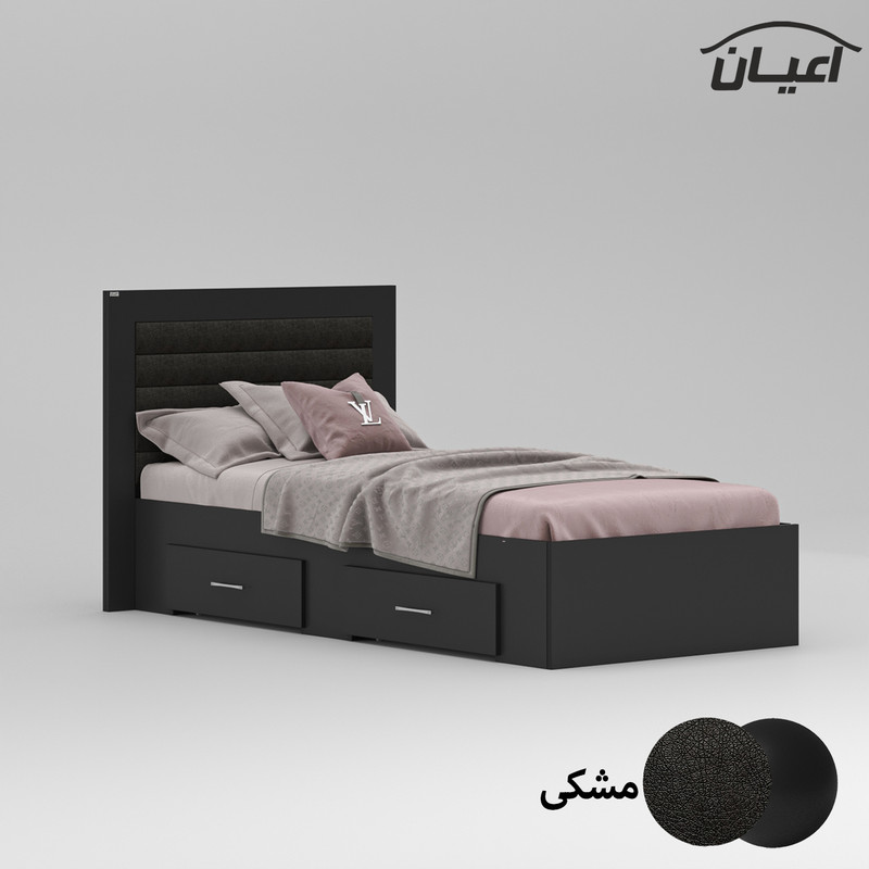 تخت خواب نوجوان کوچیل مدل KL833 سایز 80x180 سانتی متر