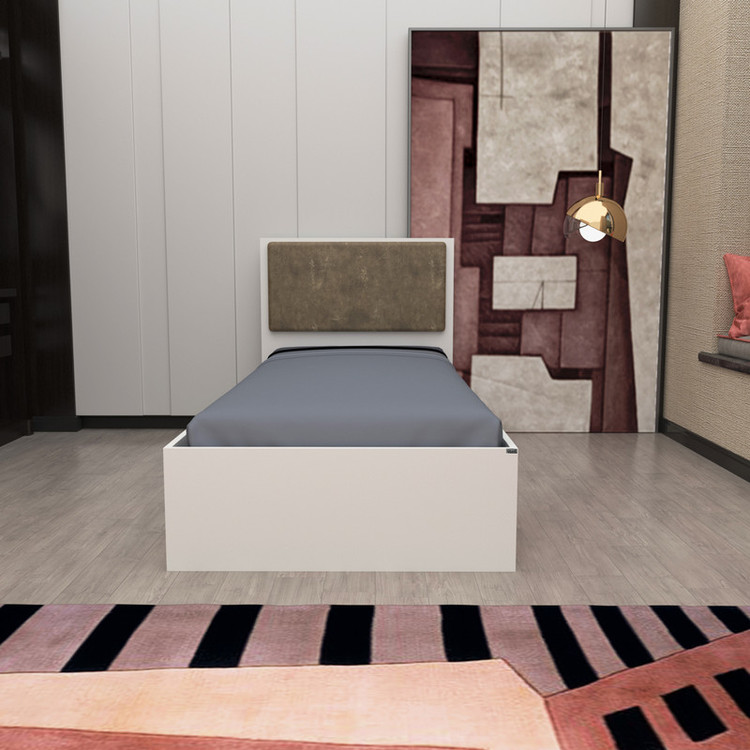 تخت خواب یکنفره کوچیل مدل KL630 سایز 90x200 سانتی متر