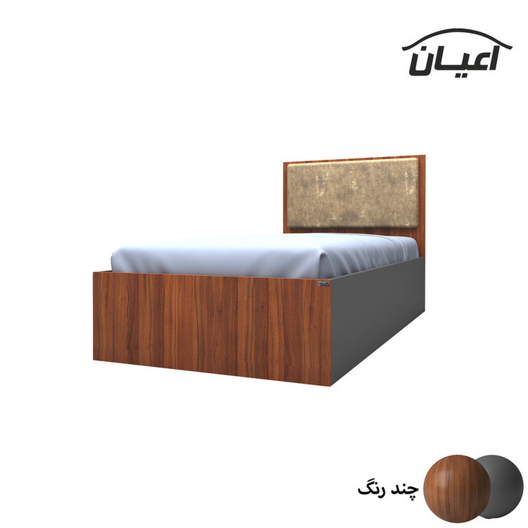 تخت خواب یکنفره کوچیل مدل KL630 سایز 90x200 سانتی متر