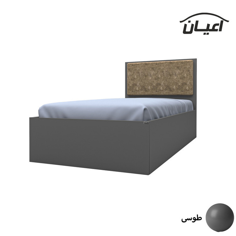 تخت خواب یکنفره کوچیل مدل KL630 سایز 90x200 سانتی متر